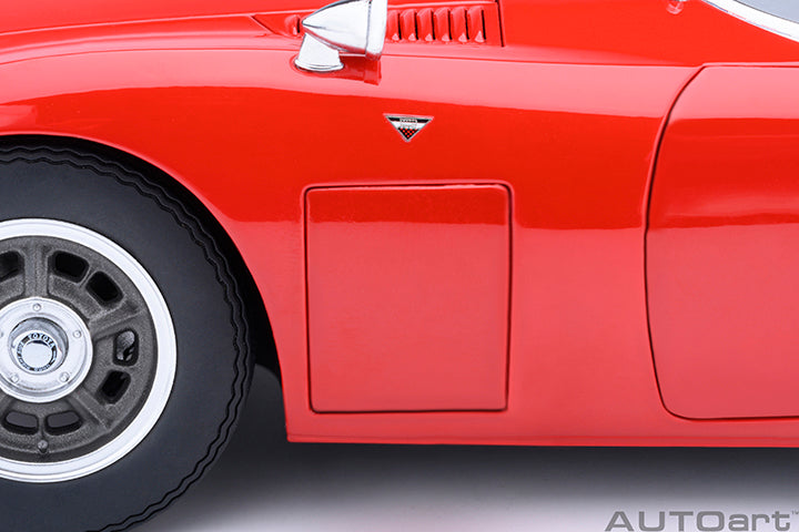 AUTOart 1967 Toyota 2000GT (Upgraded Version) Red 1:18