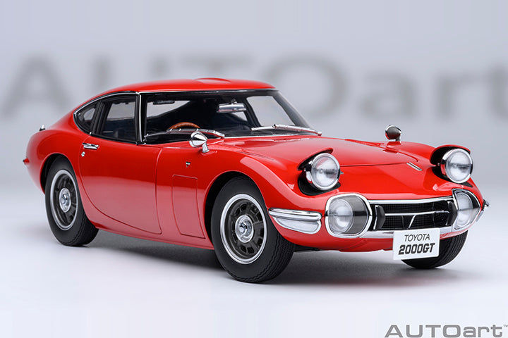 AUTOart 1967 Toyota 2000GT (Upgraded Version) Red 1:18