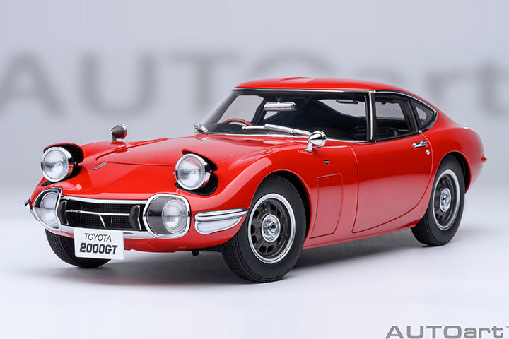 AUTOart 1967 Toyota 2000GT (Upgraded Version) Red 1:18