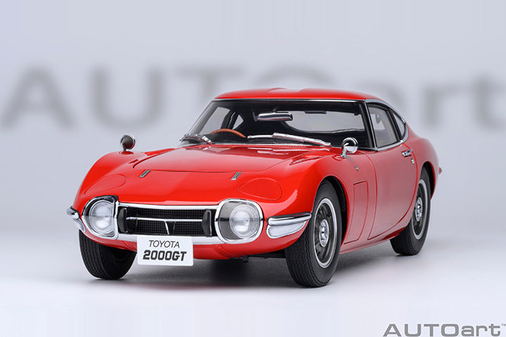 AUTOart 1967 Toyota 2000GT (Upgraded Version) Red 1:18