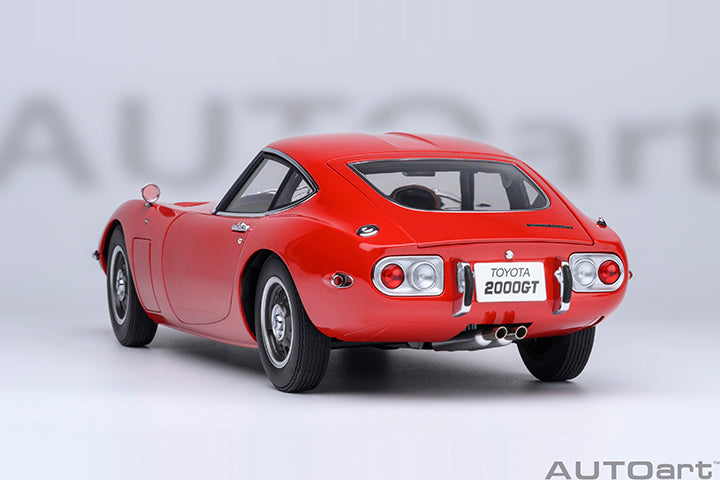 AUTOart 1967 Toyota 2000GT (Upgraded Version) Red 1:18