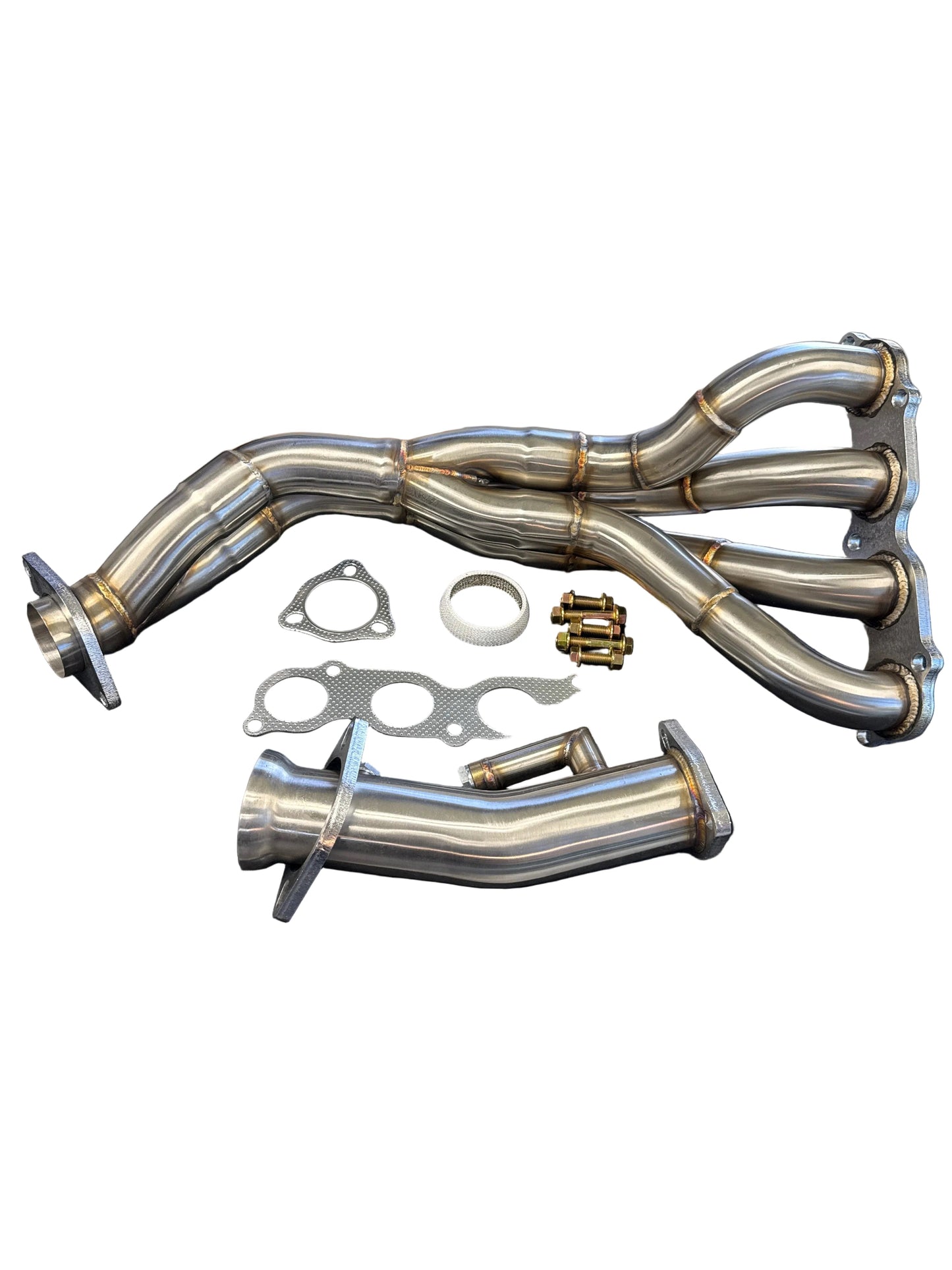 SPDZ1 K24 High-Flow Tri-Y Header with High-Flow Connection Pipe | 2002-2006 Honda CR-V RD4 & 2003-2011 Honda Element | K24