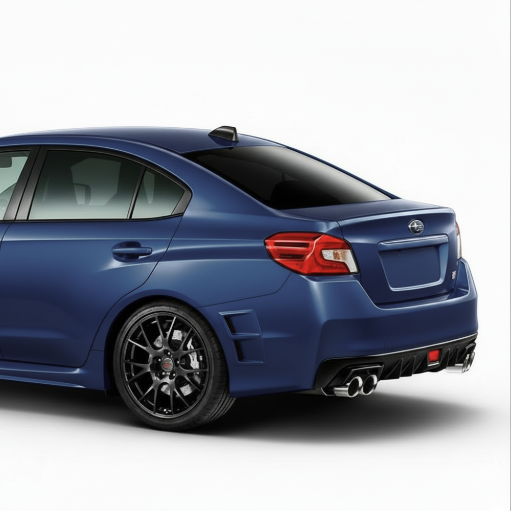 JDMuscle [15-21 WRX/STI] Painted Matched S207 Style Rear Bumper Vents