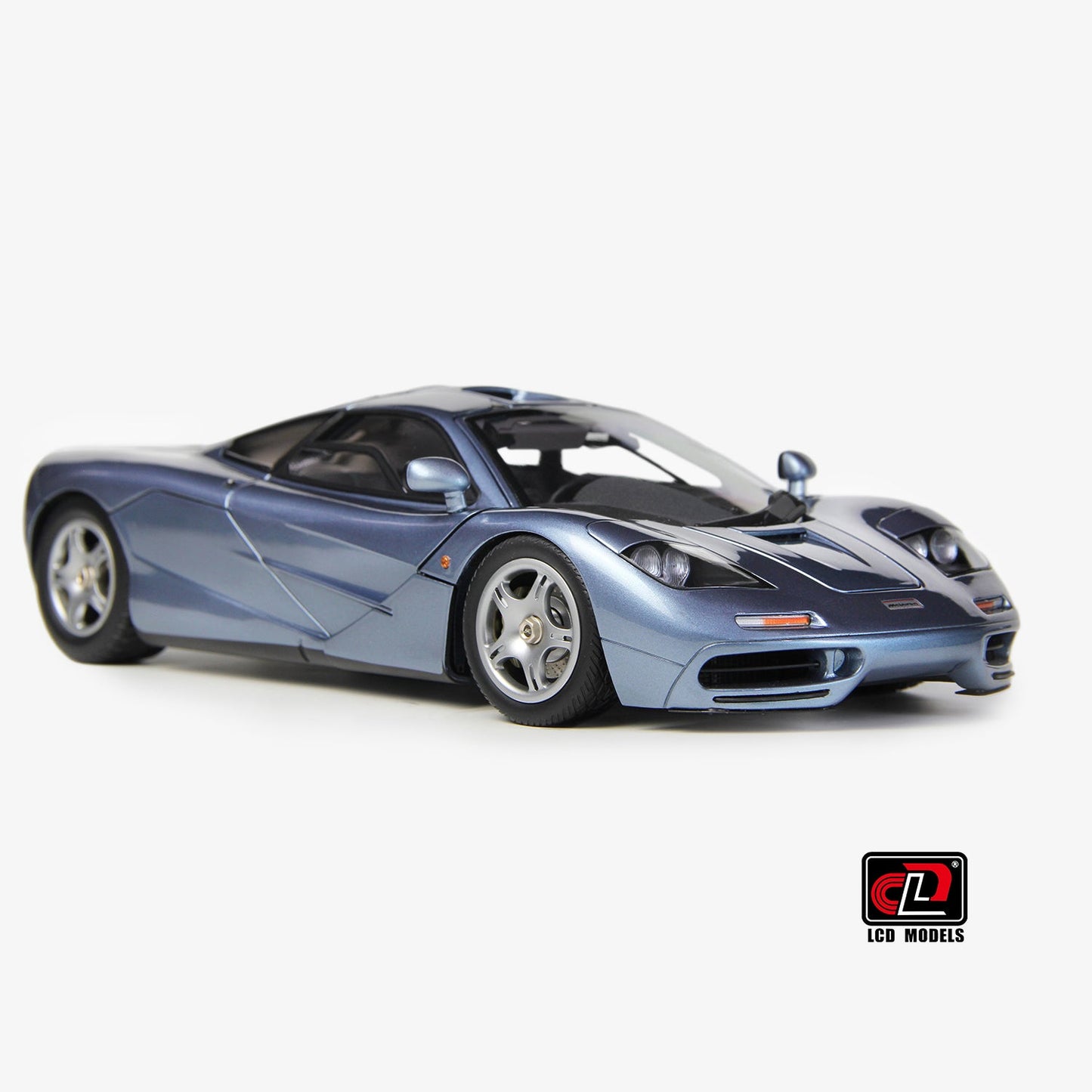 LCD 1993 Mclaren F1 XP5 Frozen Blue Metallic 1:18
