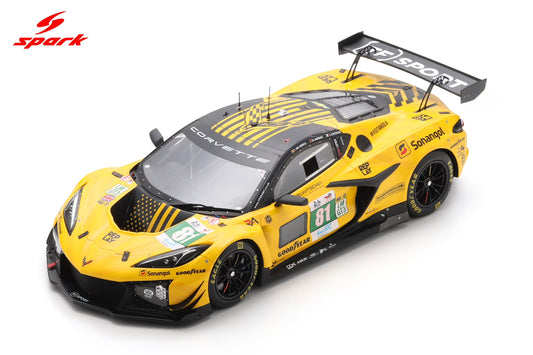 STM Diecast Spark Model Chevrolet Corvette C8 Z06 GT3.R #81 TF Sport 2025 IMSA Le Mans 24hrs 1:18...