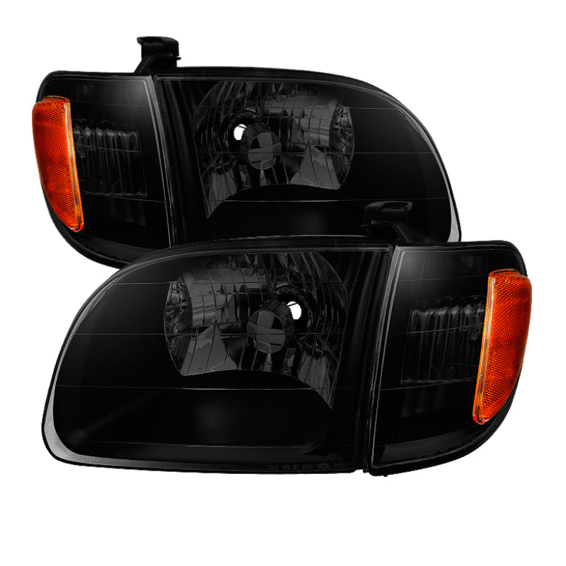 FR SPORT SPYDER Xtune Toyota Tundra Regular/Access 00-04 OEM Style Headlights & Corner Lights...