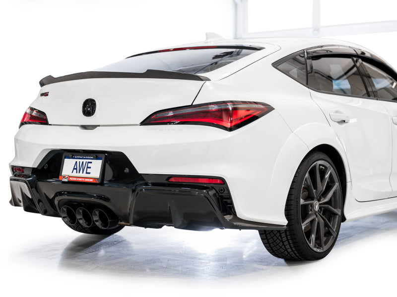 AWE Tuning 2024 Acura Integra Type S DE5 FWD Touring Edition Exhaust w/ Triple Diamond Black Tips 3015-53335