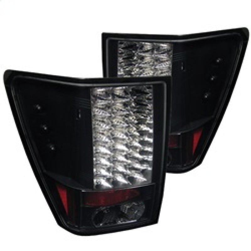 Spyder Jeep Grand Cherokee 05-06 LED Tail Lights Black ALT-YD-JGC05-LED-BK 5005526