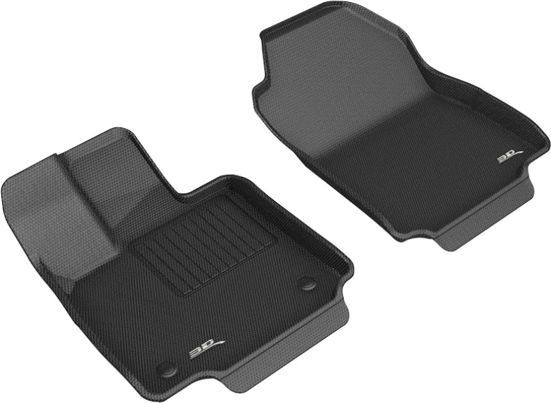 3D MAXpider 2019-2020 Toyota RAV4 Kagu 1st Row Floormat - Black L1TY25411509