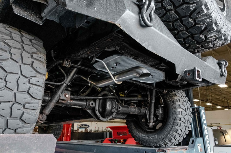 FR SPORT Corsa 12-18 Jeep Wrangler JKU 3.6L Sport 2.75in Cat-Back Exhaust w/ Turn Down Tip 21121...