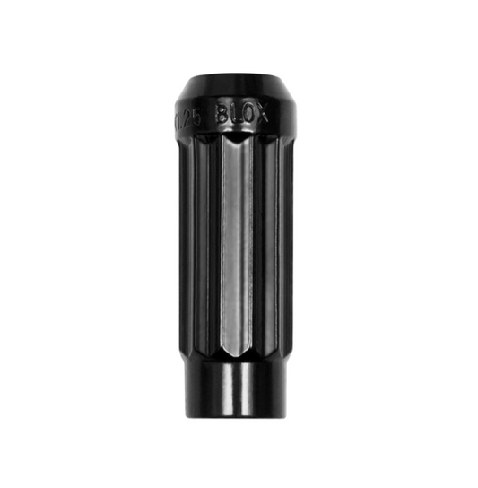 FR SPORT BLOX Racing 12-Sided P17 Tuner Lug Nut 12x1.5 - Black Steel - Single Piece BXAC-00140-BK