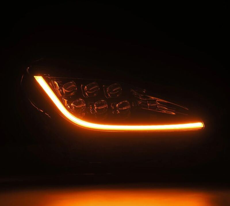 AlphaRex 21-23 Toyota GR86 / Subaru BRZ NOVA-Series LED Projector Headlights - Alpha Black 880875 *Discontinued