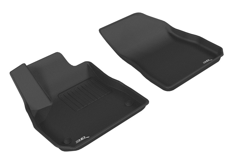 FR SPORT 3D MAXpider 2016-2020 Chevrolet Malibu Kagu 1st Row Floormat - Black L1CH07711509