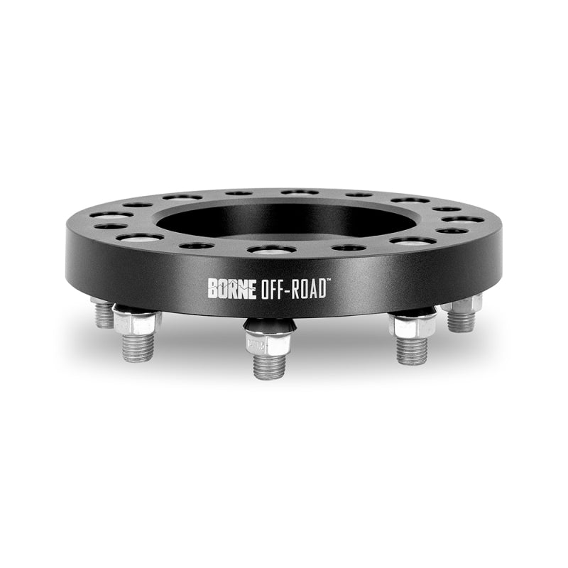 Borne Off-Road Wheel Spacers 8x165.1 116.7 25 M14 Black BNWS-008-250BK