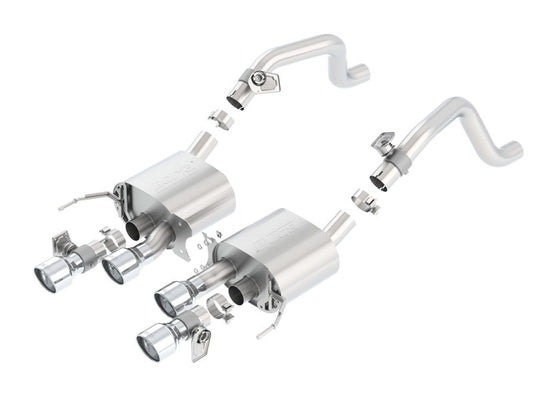 FR SPORT Borla 2014 Chevrolet Corvette C7 6.2L 8cyl S Type Exhaust w/ NPP Dual Mode (rear section...