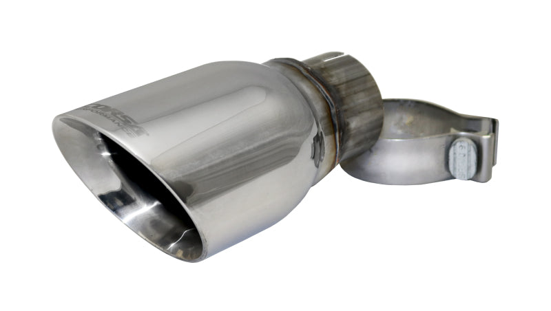 Corsa Performance Single Universal 2.5in Inlet / 4in Outlet Polished Pro-Series Tips