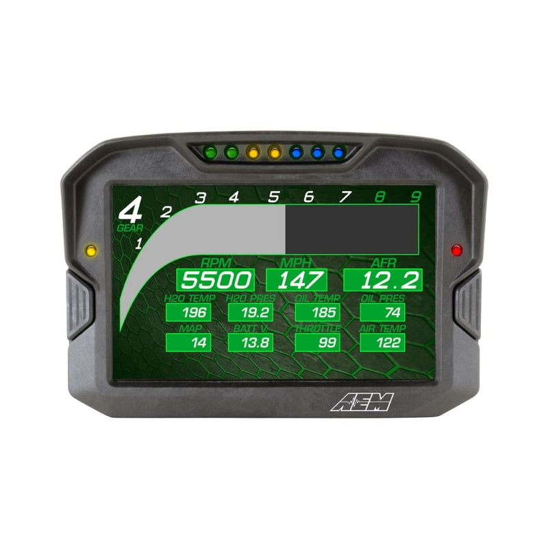 AEM CD-7 Non Logging Race Dash Carbon Fiber Digital Display (CAN Input Only)