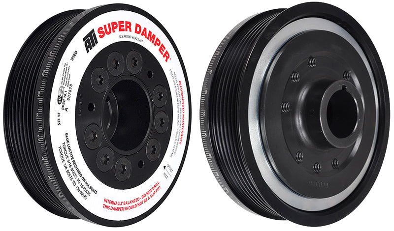 FR SPORT ATI Damper - 5.67in - Alum - 6 Grv - Honda F20 F22 - 7 Percent OD - Street - 3 Ring -...