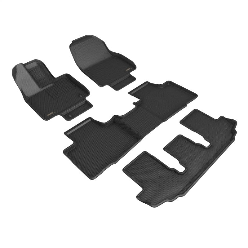 FR SPORT 3D MAXpider 20-22 Toyota Highlander Gasoline 2nd Row Bucket Kagu 1st 2nd 3rd Row - Set...