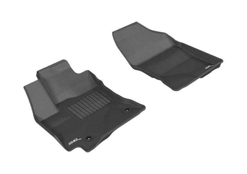 3D MAXpider 2014-2019 Toyota Corolla Kagu 1st Row Floormat - Black L1TY13711509