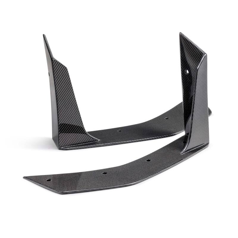 Anderson Composites 2024 Ford Mustang Type-GT5 Carbon Fiber Front Splitter Wickers AC-FBC24FDMU-GT5