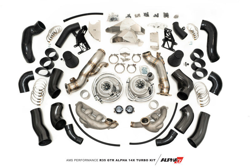 FR SPORT AMS Performance Alpha 14X R35 GTR Turbo Kit w/ .61 A/R Housing (G30 770) ALP.07.14.0118-1