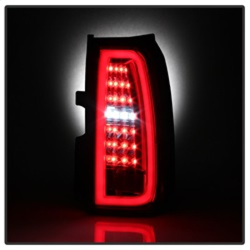 Spyder Chevy Tahoe / Suburban 15-17 LED Tail Lights - Red Clear (ALT-YD-CTA15-LED-RC) 5085085