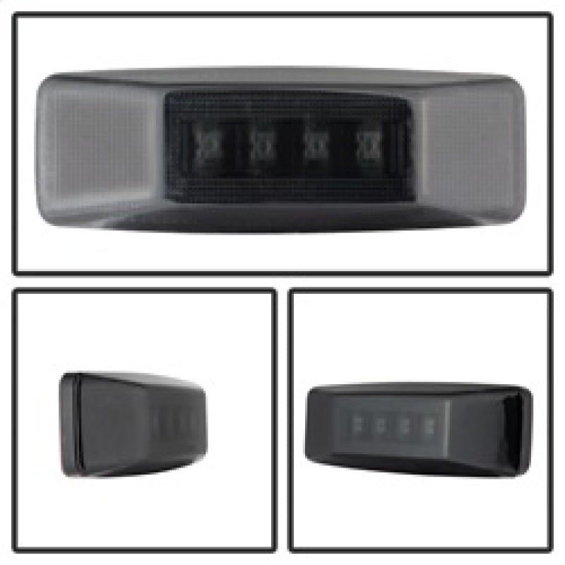 FR SPORT SPYDER Xtune Dodge Ram 94-02 Dually 2 Red LED+2 Amber LED Fender Lights 4pcs Smoke...