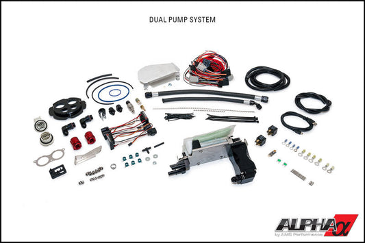 FR SPORT AMS Performance 2009+ Nissan GT-R R35 Omega Fuel System - Dual Pumps ALP.07.07.0010-2 -...