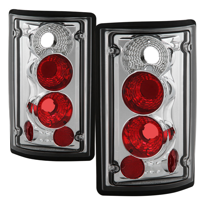 FR SPORT Spyder Ford Excursion 00-06/Econoline 150/250/350/450/550 95-06 Euro Tail Lights Chrm...