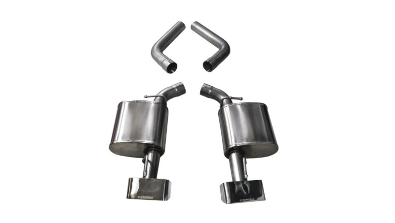 Corsa 15-19 Dodge Challenger 6.4L V8 2.75in Dual Rear Exit Axle-Back Sport GTX2 Polished Tips 21021