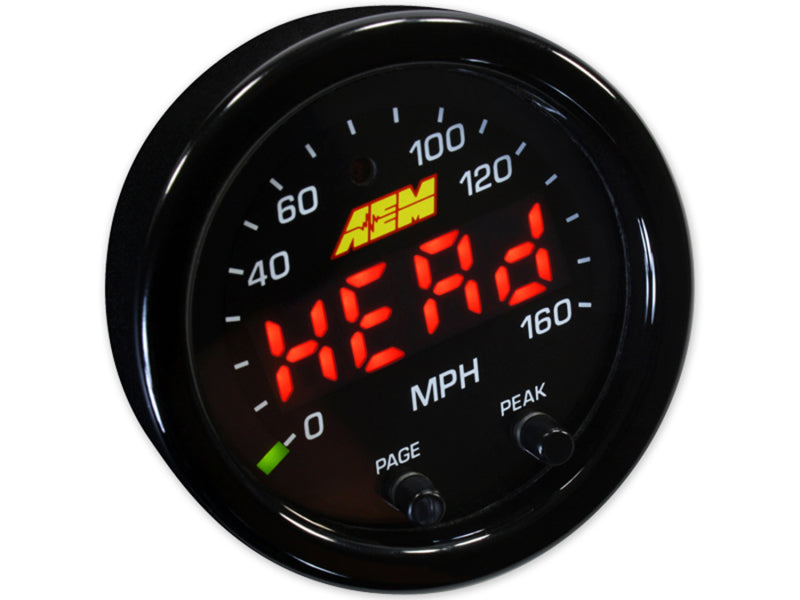AEM Electronics Speedometer Gauge