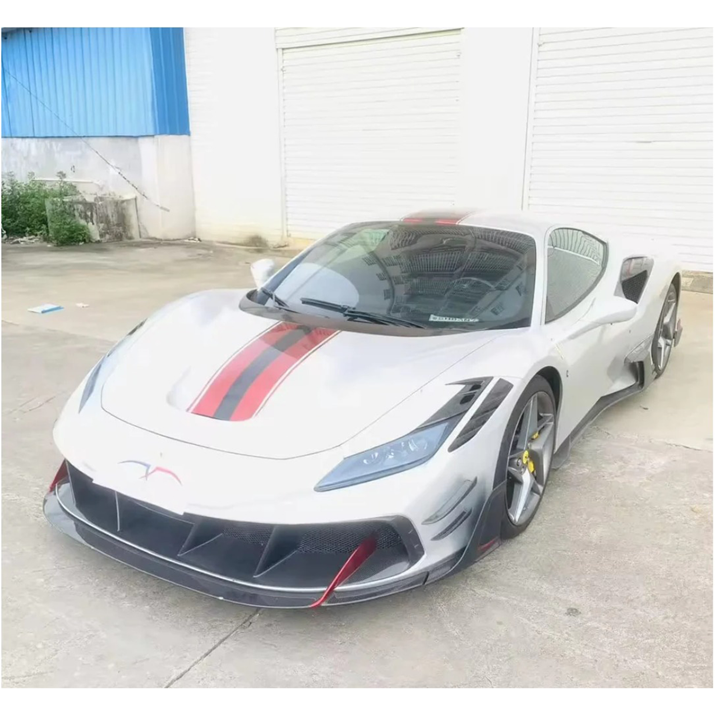 Full Carbon Fiber MSY Conversion Aero Body Kit for Ferrari F8