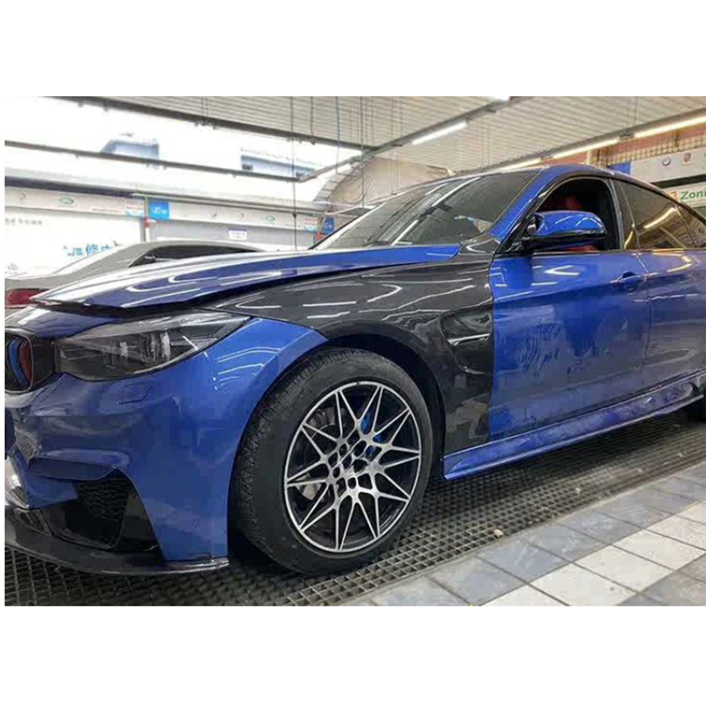 OEM Style Carbon Fiber Front Fender Replacements for BMW F80 M3 F82 M4