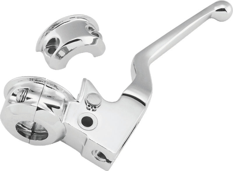 Bikers Choice 82-95 Big Twin & XL Chrome Clutch Lever & Bracket 488727