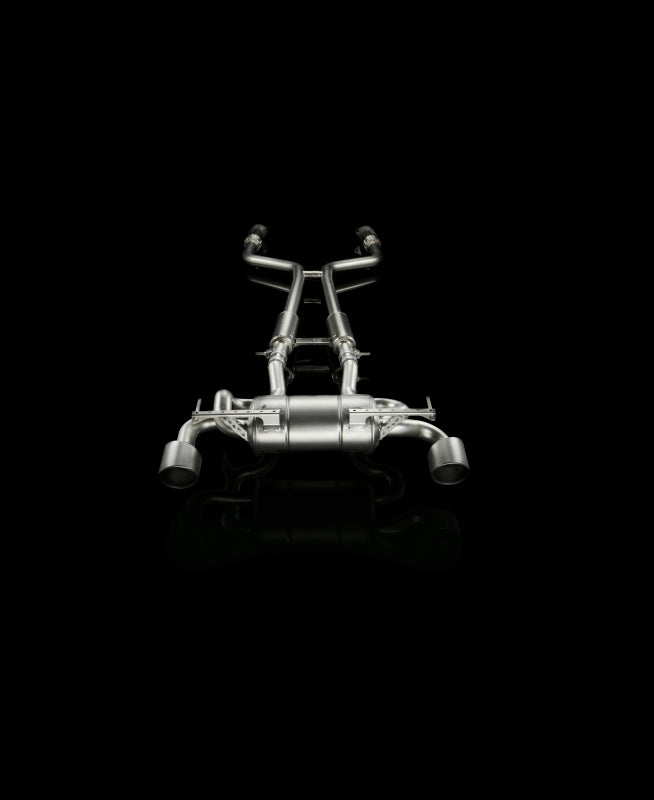 Akrapovic 09-17 Nissan 370Z Evolution Line Cat Back (SS) (Req. Tips) ME-NI/SS/1