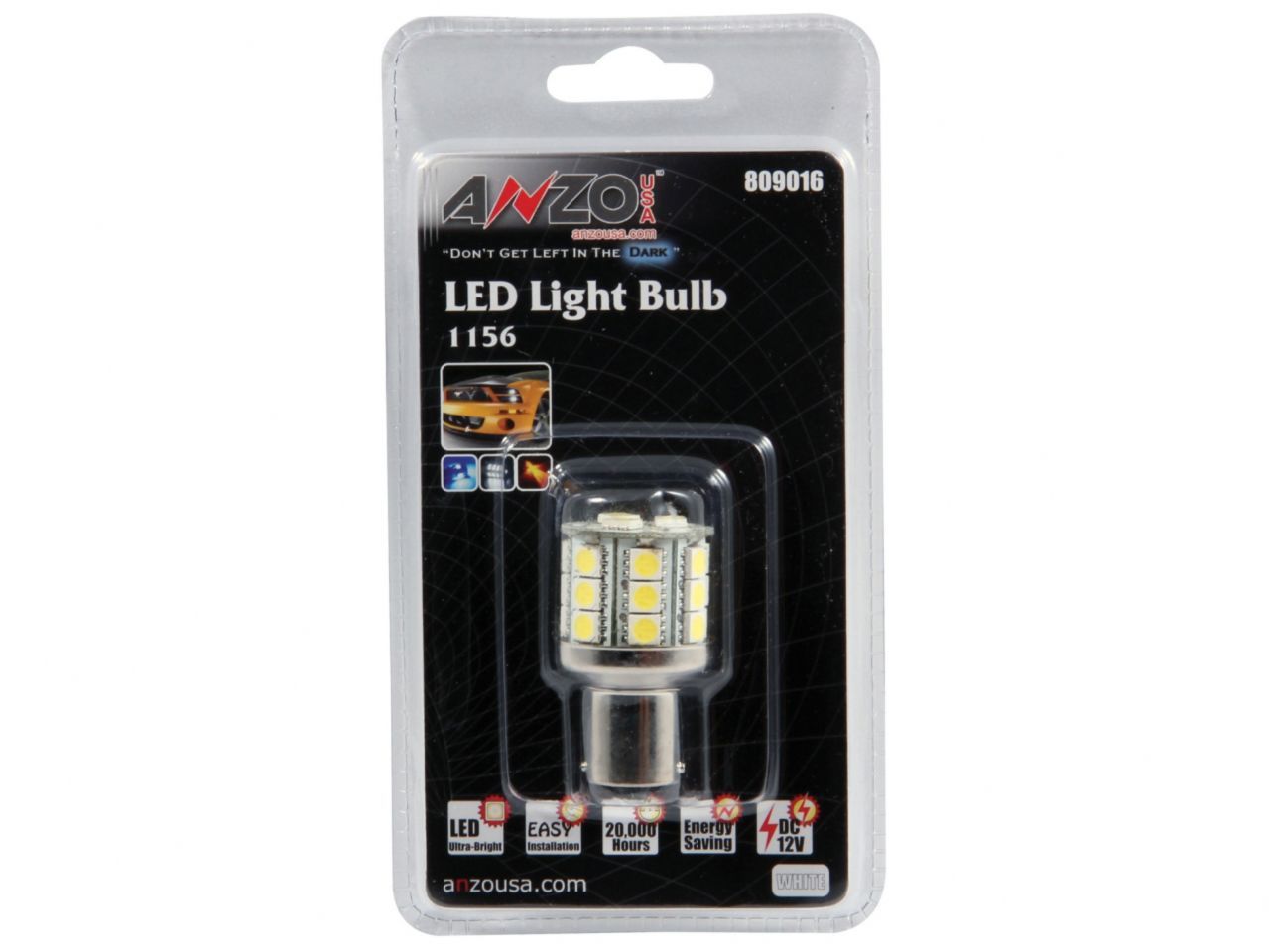 Anzo LED Bulbs Universal LED 1156 White - 23 LEDs 1 3/4in Tall