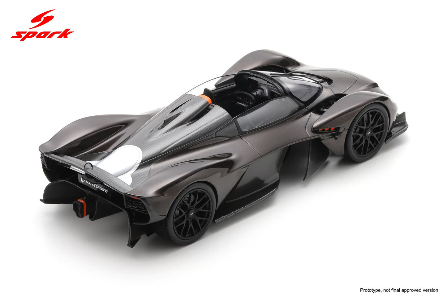 Spark-Model 2024 Aston Martin Valkyrie Spyder Grey metallic 1:18