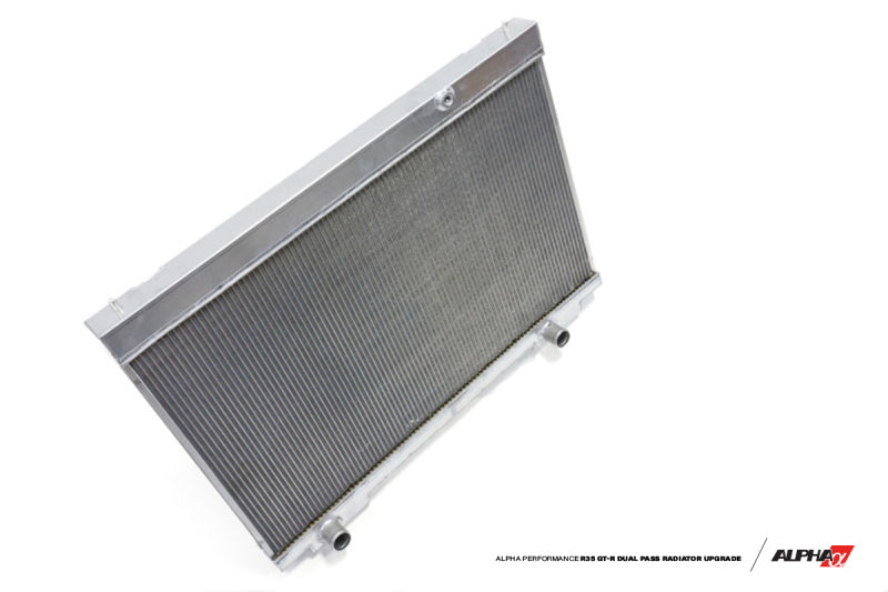 FR SPORT AMS Performance 2009+ Nissan GT-R R35 Alpha Dual Pass Radiator Upgrade ALP.07.02.0005-1