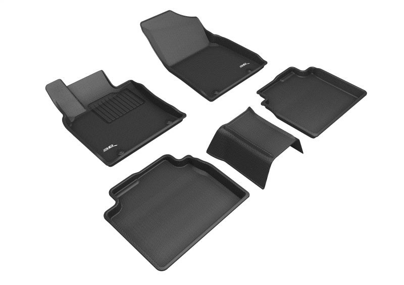 3D MAXpider 19-24 Lexus ES Hybrid Rwd Kagu Black R1 R2 L1LX06501509