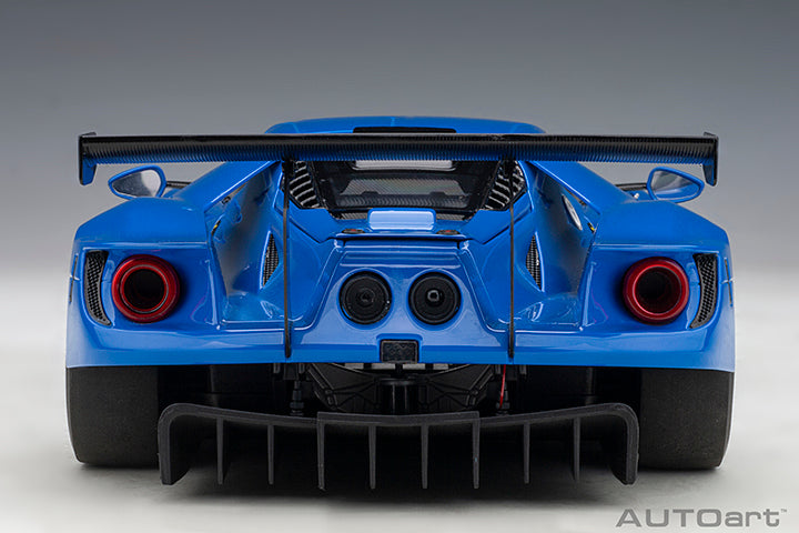 AUTOart 2017 Ford GT Le Mans Plain Color Version Lightning Blue 1:18
