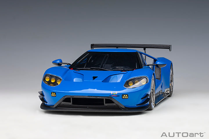AUTOart 2017 Ford GT Le Mans Plain Color Version Lightning Blue 1:18