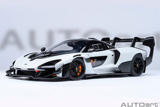 STM Diecast AUTOart Mclaren Senna GTR Silica White 1:18