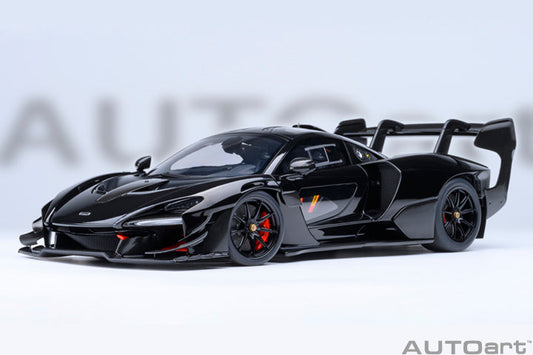 STM Diecast AUTOart 2019 Mclaren Senna GTR Onyx Black 1:18