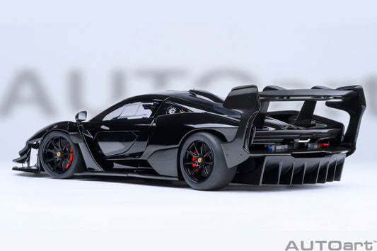 STM Diecast AUTOart 2019 Mclaren Senna GTR Onyx Black 1:18 - View 2