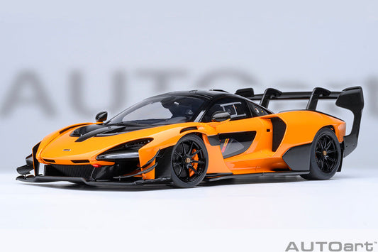 STM Diecast AUTOart 2019 Mclaren Senna GTR Mclaren Orange 1:18