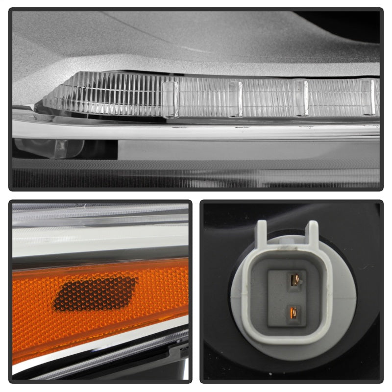SPYDER Xtune 18-21 Chevrolet Traverse Full LED HeadLight - OE Left (Signal/Side Marker Halogen) 9956263