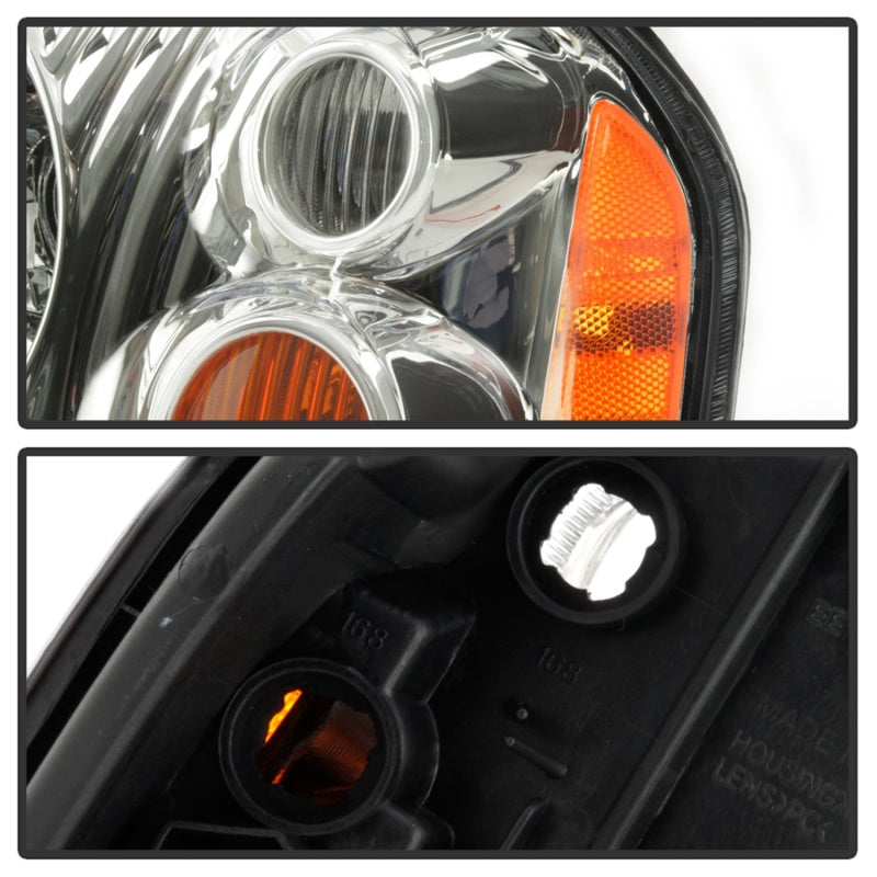 FR SPORT SPYDER xTune 01-04 Nissan Frontier OEM Headlights - Chrome (HD-JH-NF01-AM-C) 9042775 -...