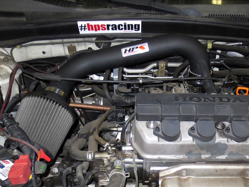 FR SPORT HPS Shortram Air Intake Kit 2004-2005 Honda Civic Value Package 1.7L, 827-104 - View 2