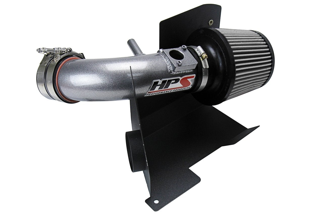 HPS Shortram Air Intake Kit 2013-2015 Acura ILX 2.4L, Includes Heat Shield, Gunmetal